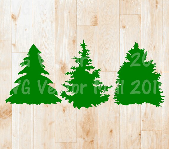 Download Christmas Trees Svg Forest Svg Trees Clipart Christmas Tree Etsy Yellowimages Mockups