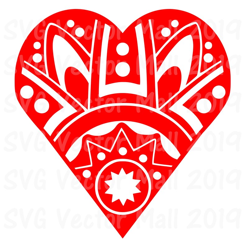 Download Heart vector SVG Bundle Valentine SVG Clipart Heart Rose ...