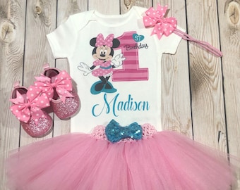 minnie mouse 1st birthday tutu