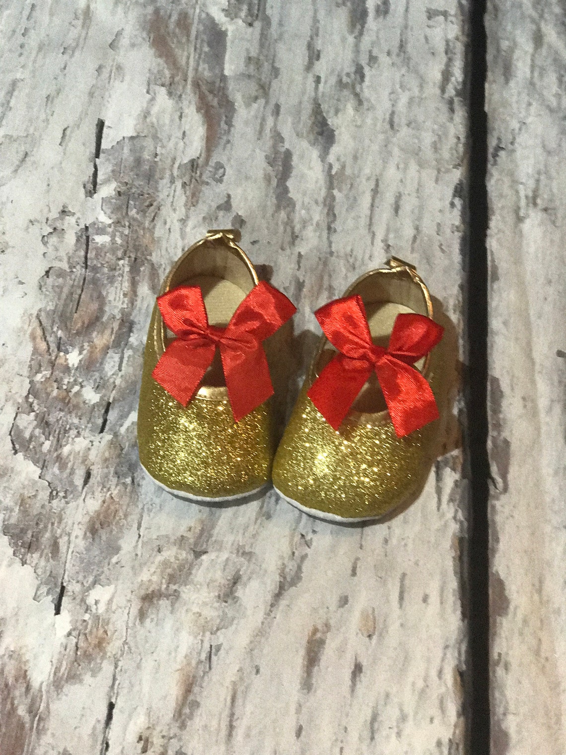Baby Glitter Shoes Gold Glitter Shoes Baby Shoes Gold First Etsy