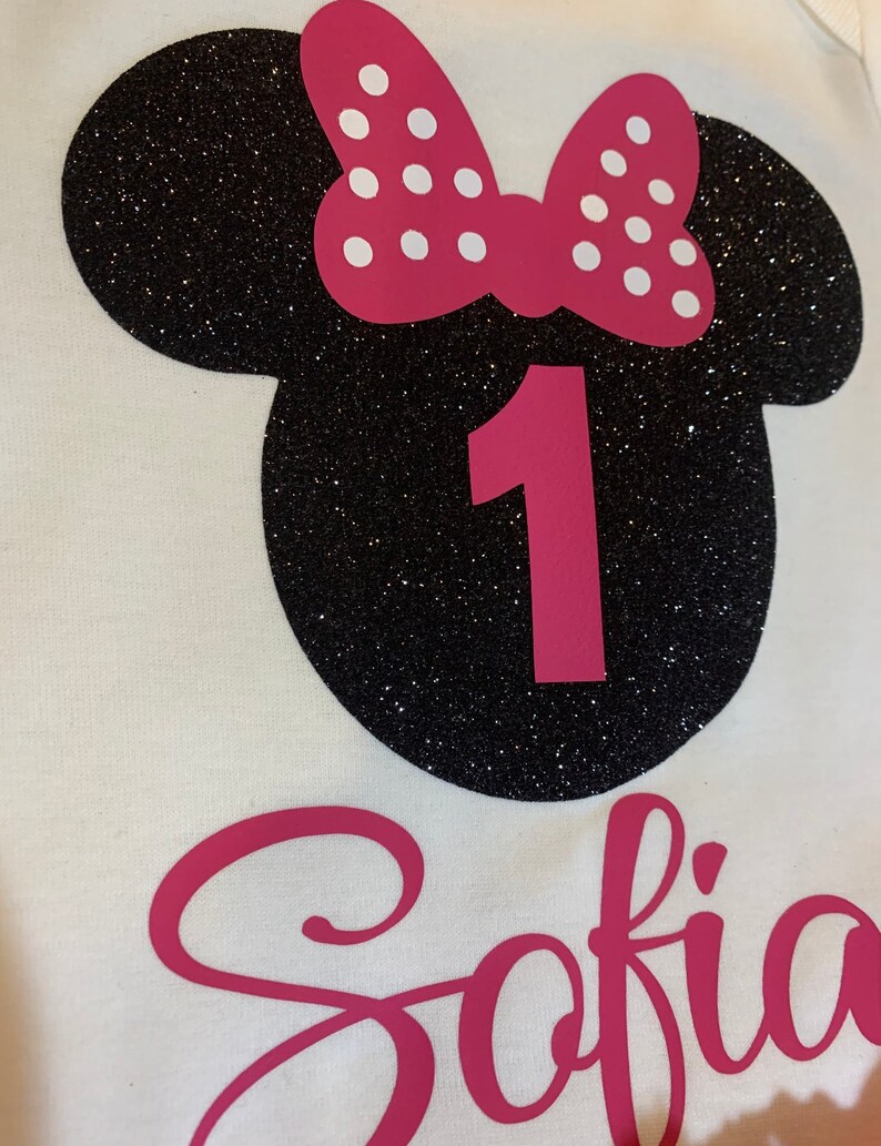 Minnie Mouse 1st birthday outfit girl Mickey Mouse outfit first birthday Minnie Mouse outfit Minnie Mouse shirt birthday outfit girl