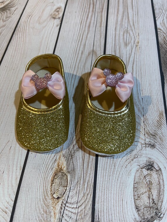 Infant glitter shoes clearance