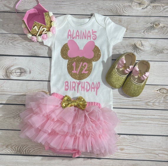 Minnie mouse 1 birthday outfit sale