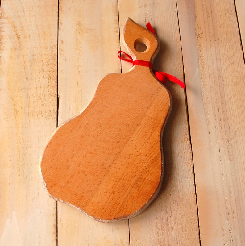 Wooden Decoupage Cutting Board Christmas Ornament Decorative Etsy New