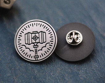 Paladin Class Enamel Pin / Paladin D&D Enamel Pin / Paladin RPG Enamel Pin / Paladin DnD Enamel Pin / Paladin Icon