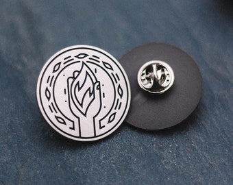 Sorcerer Class Enamel Pin / Sorcerer D&D Enamel Pin / Sorcerer RPG Enamel Pin / Sorcerer DnD Enamel Pin / Sorcerer Icon