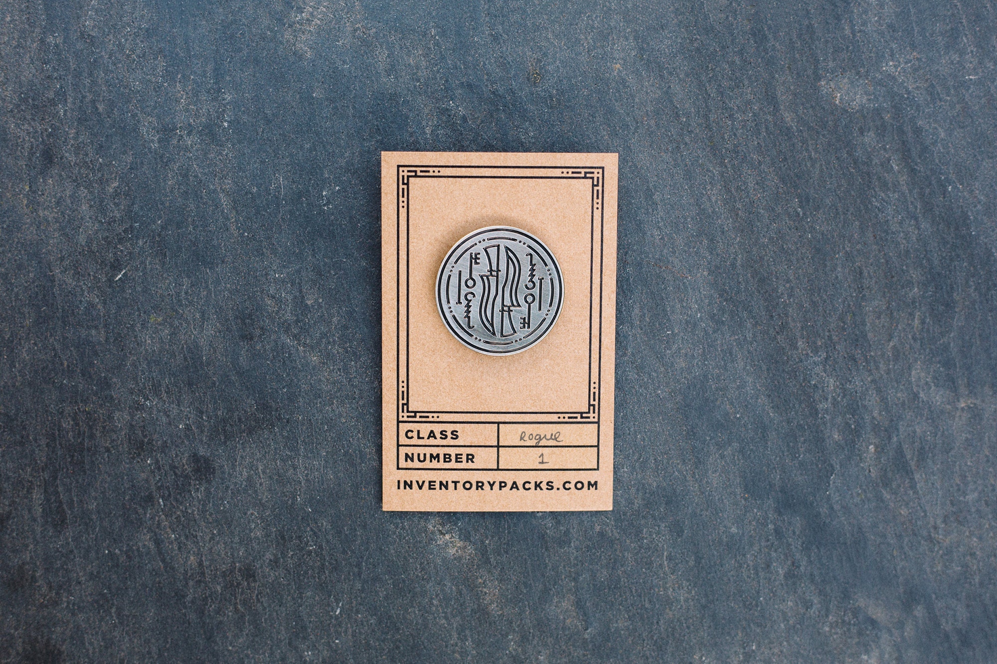 Rogue Class Enamel Pin / Rogue D&D Enamel Pin / Rogue RPG Enamel Pin ...
