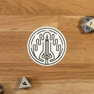 Blood Hunter Aufkleber / Blood Hunter RPG Aufkleber / Blood Hunter DnD Aufkleber / Blood Hunter Laptop Aufkleber / Blood Hunter Icon