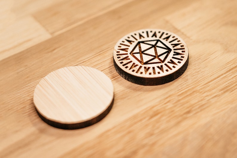 Inspiration Tokens set of 4 For DMs / D&D Inspiration Tokens / Inspiration Tokens / DnD Inspiration Tokens / DM Token image 4