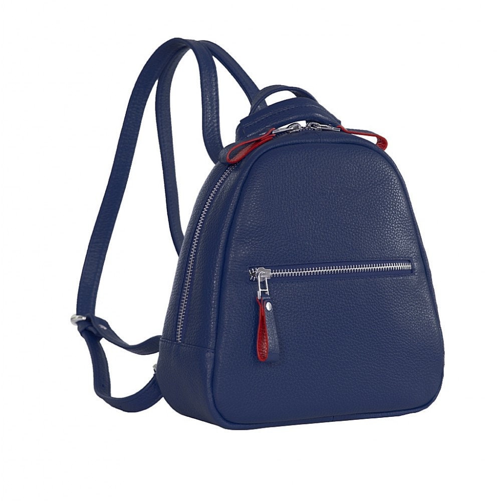 men's mini backpack leather