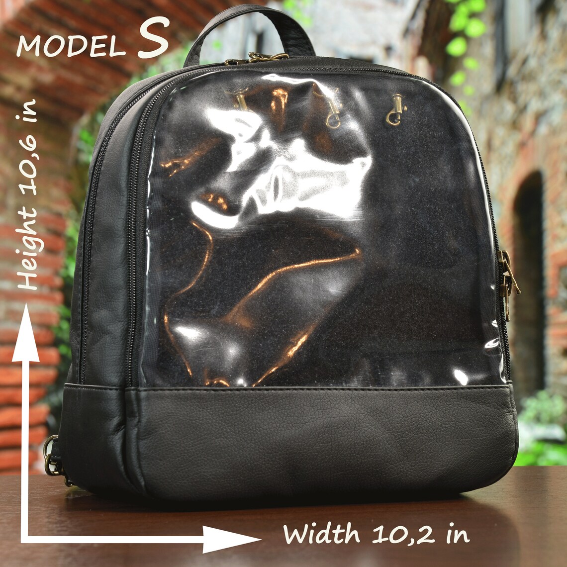 Ita bag backpack Personalized backpack window ita backpack Etsy