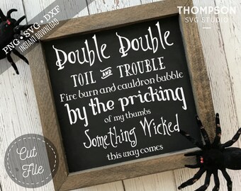 Archivo SVG de Halloween: Doble trabajo y problemas (PNG, DXF)