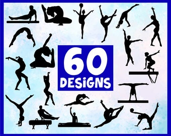 Download Gymnast Svg Etsy SVG Cut Files