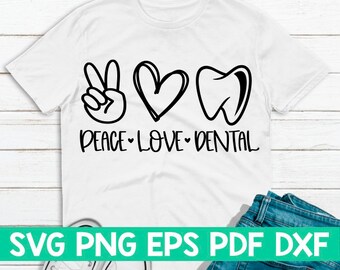 Download Peace Love Dental Etsy