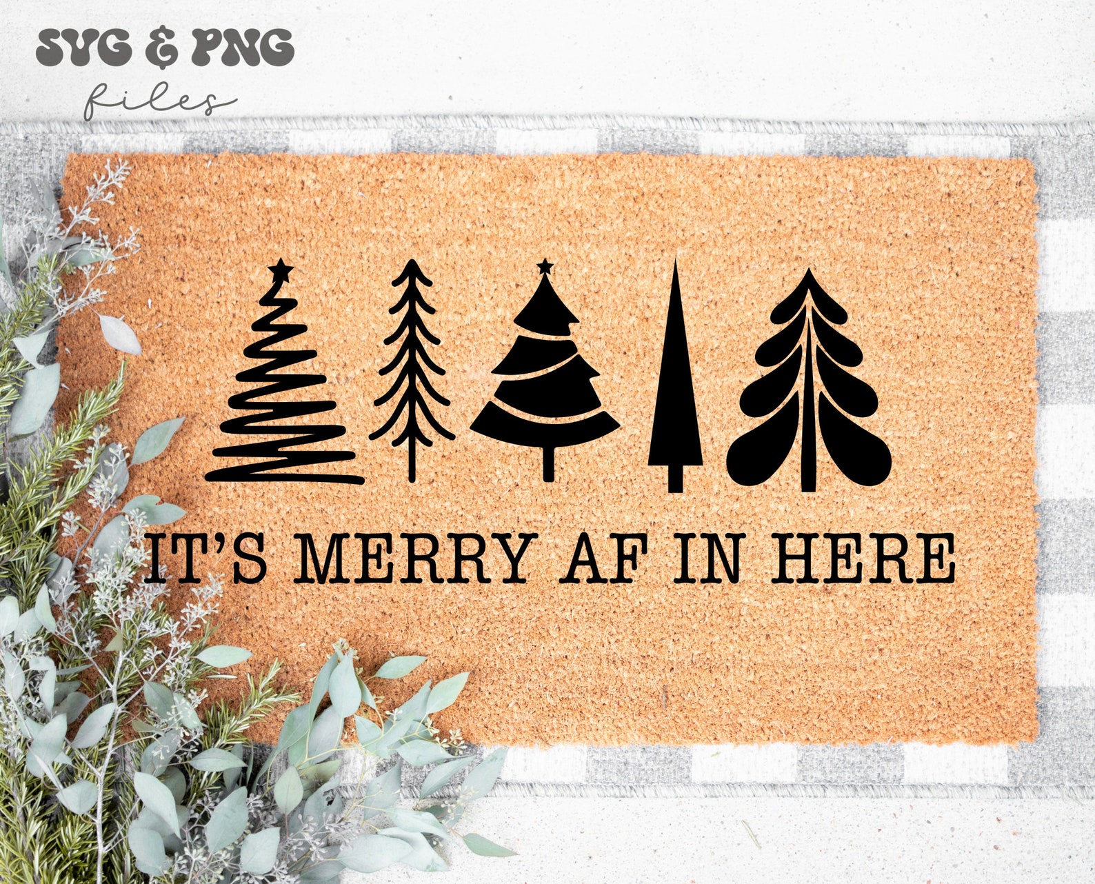 Christmas Doormat Svg Bundle Christmas Door Mat Svg Winter Etsy