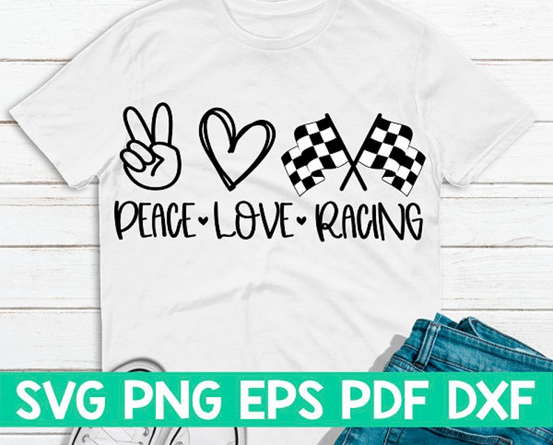 Free Free 89 Peace Love Racing Svg SVG PNG EPS DXF File