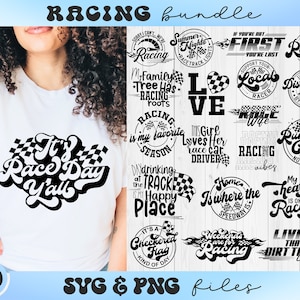 Racing SVG Bundle,Racing quote svg,Racing sayings svg,Car racing svg,It's Race Day Yall svg,Checkered Flag Svg,Racer shirt svg