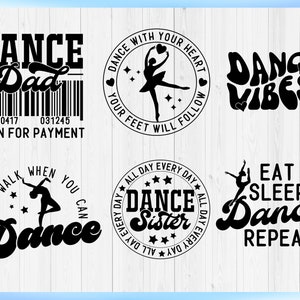 Dance SVG Bundle, Dancer Shirt Svg, Dance Life Svg, Dance Mom Svg ...