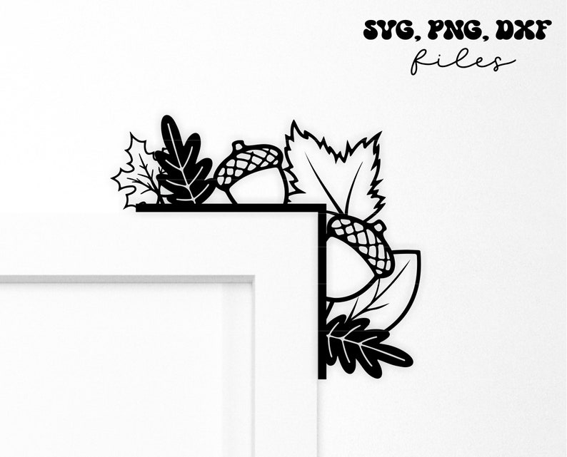 Trim Svg Fall Door Trim SVG Bundle, Thanksgiving Trim Corners Svg, Door Corner ...