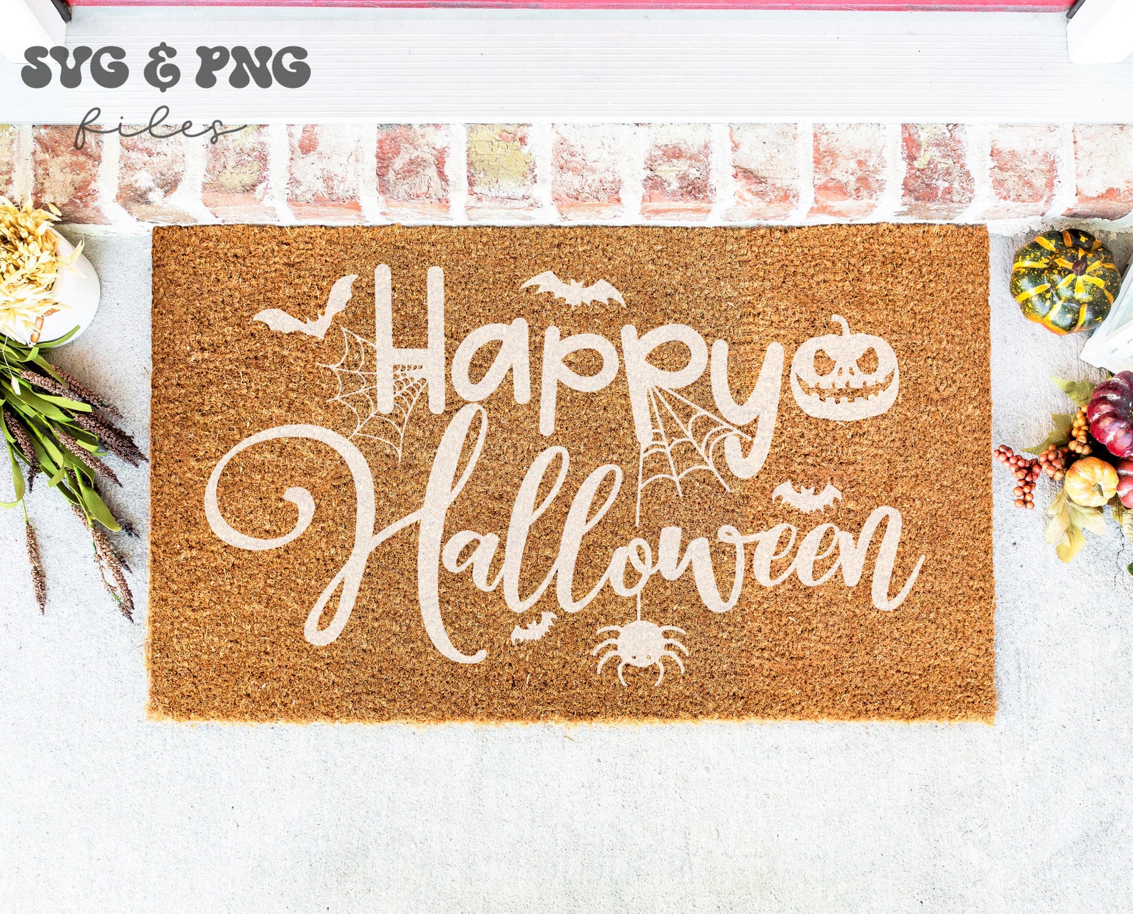 Halloween Doormat Svg Bundle Halloween Doormat Svg Halloween Etsy