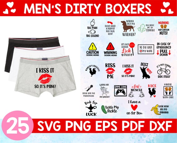 Men's boxers bundle svg,Boxer brief svg, funny men boxers svg,Dirty  underwear svg,Valentine's day svg,Gift for him svg