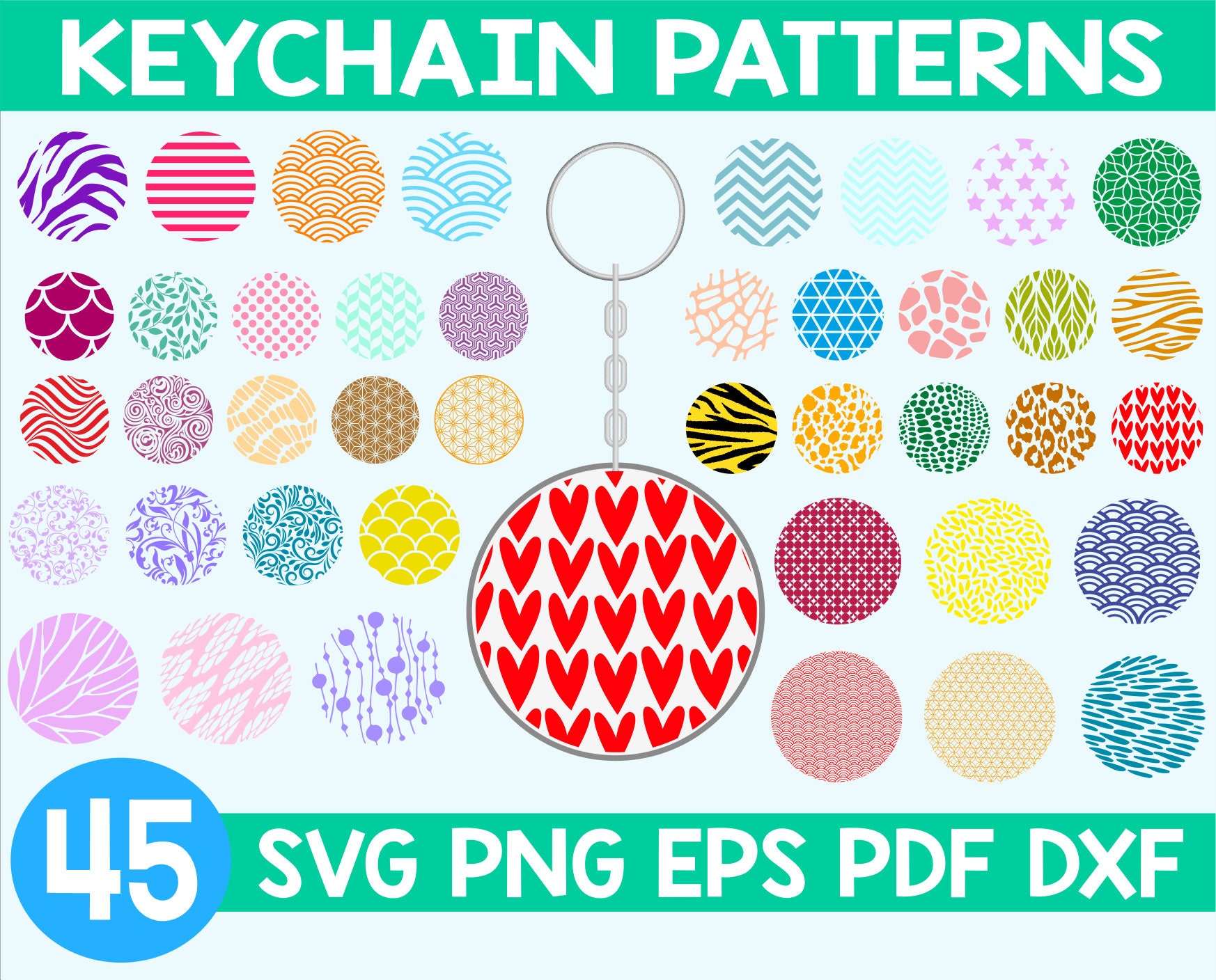 Download Keychain round patterns svgRound pattern svgCircle pattern ...