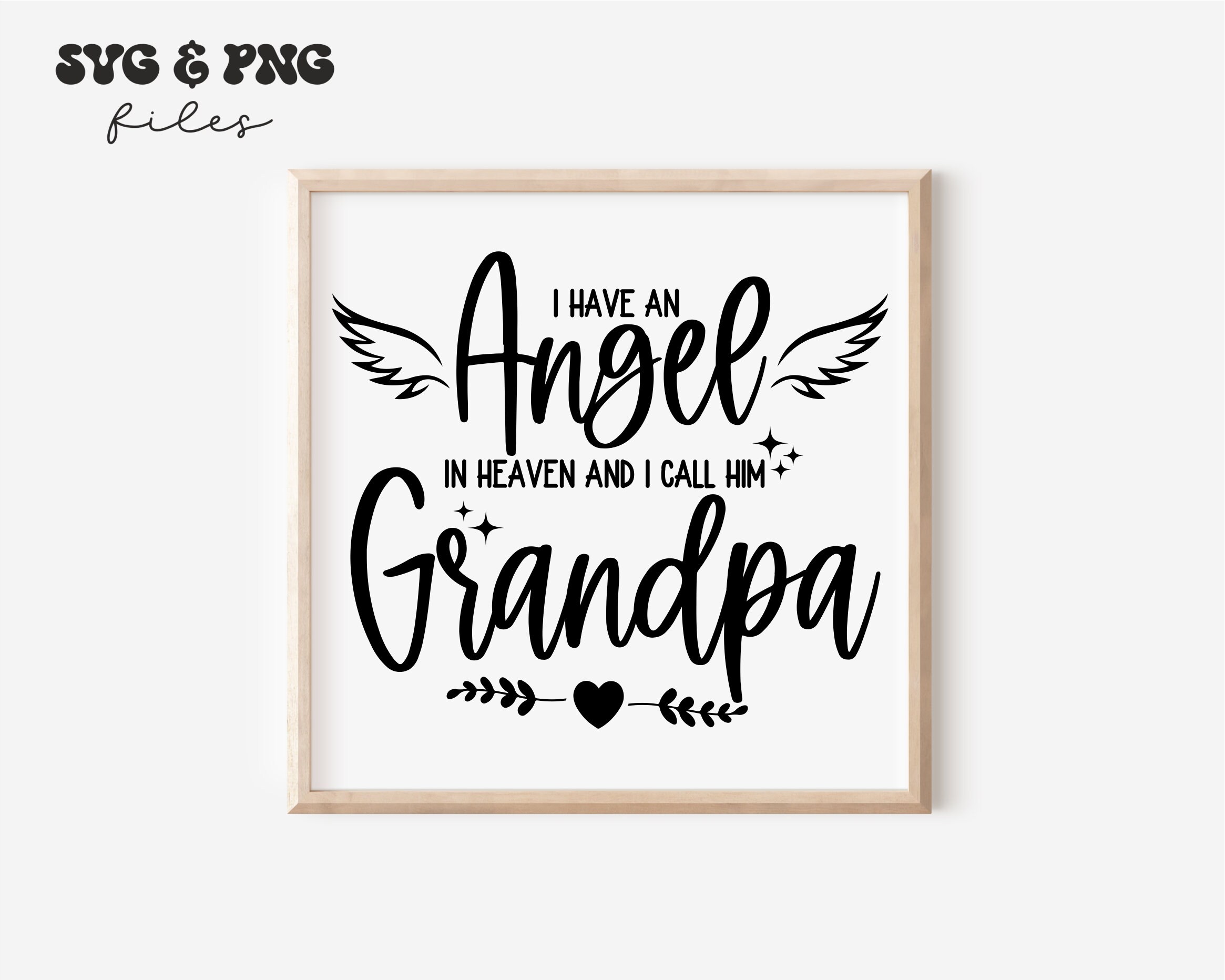 Bookmark - I have an angel in heaven I call him Grandpa - Birch wood Bookmark - I have an angel in heaven I call him Grandpa - Birch wood