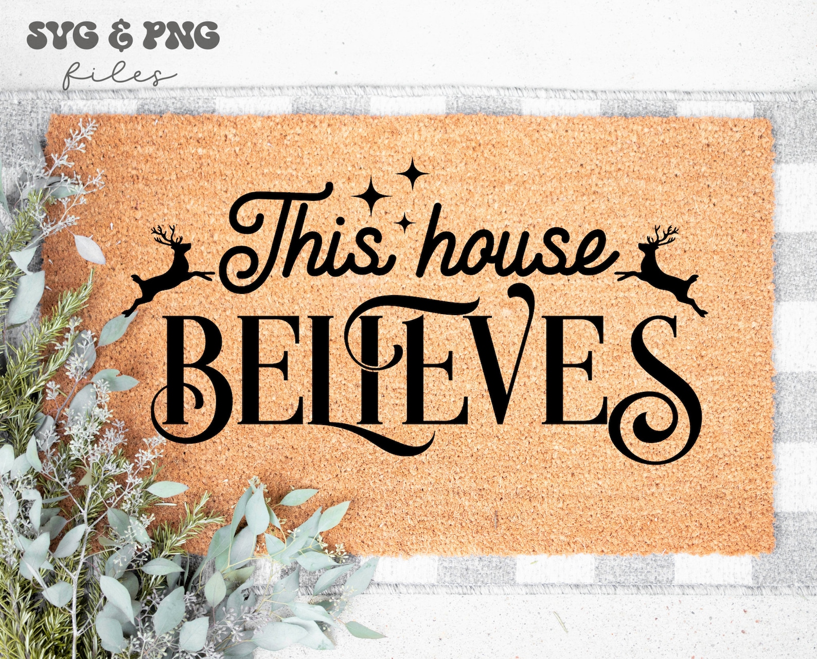 Christmas Doormat Svg Bundle Christmas Door Mat Svg Winter Etsy