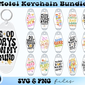 Motel sleutelhanger SVG bundel, motiverende motel sleutelhanger SVG, inspirerende citaat SVG, grappige hotel sleutelhanger SVG