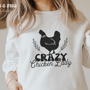 Chicken SVG Bundle, Crazy Chicken Lady Svg, Chicken Mama Svg, Funny ...