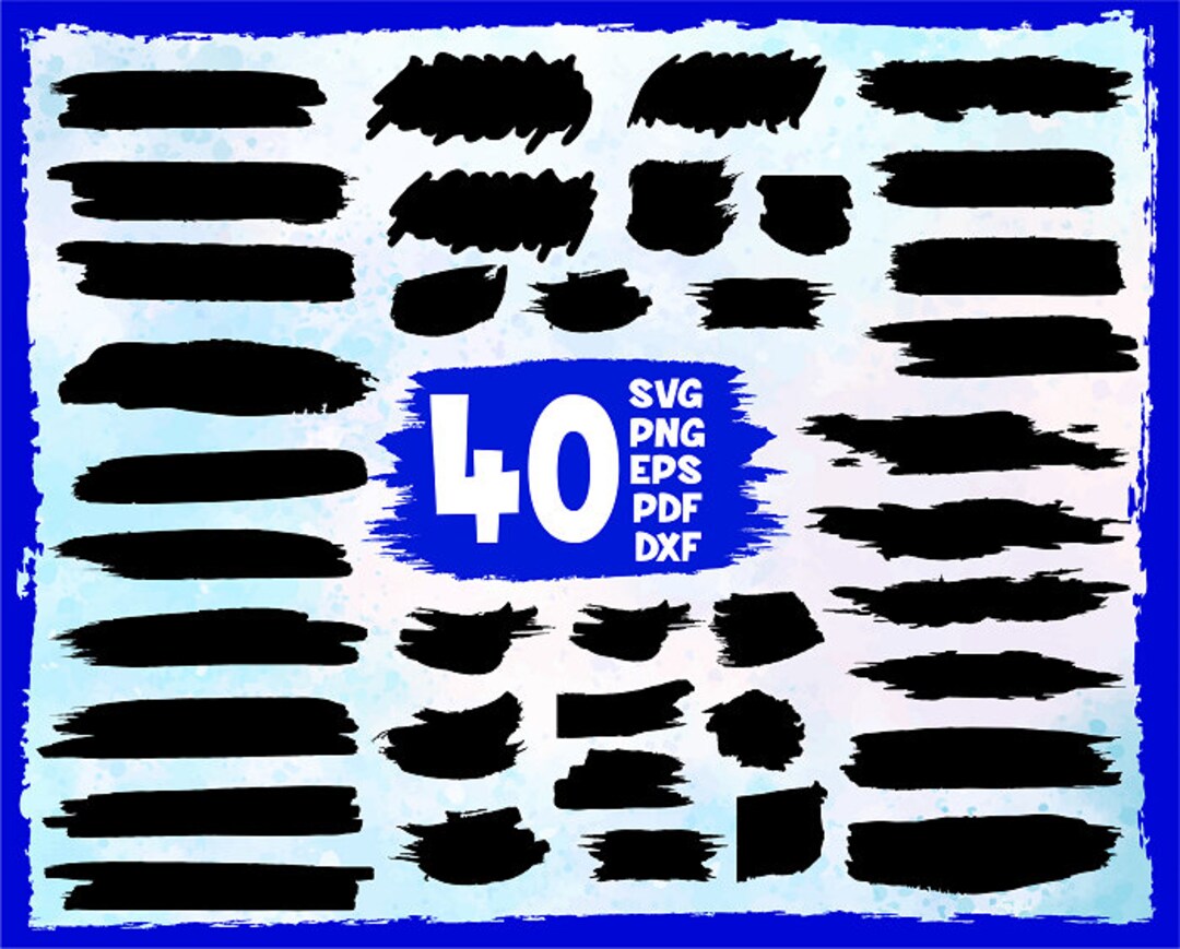 Paint Brushes Svg,brush Mark Svg,paint Spill Svg,paint Line Svg,paint