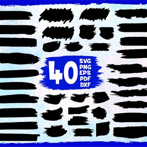 Paint brushes svg,brush mark svg,Paint spill svg,paint line svg,paint stroke svg,Brush Stroke Frames svg,Brush silhouette svg