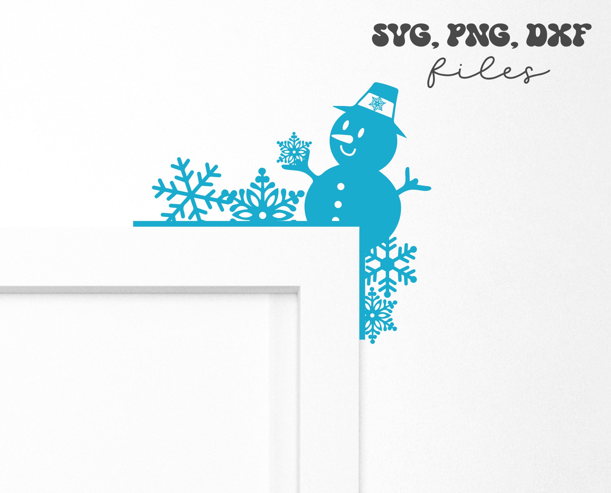Christmas Door Corners SVG Bundle Christmas Trim Corner Svg Etsy