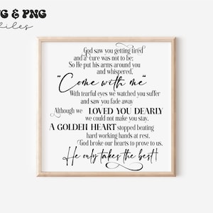 Gott sah Sie immer müde svg,Memorial Poem svg,Memorial svg,In Loving Memory svg,Memory svg,Memorial Zitat svg
