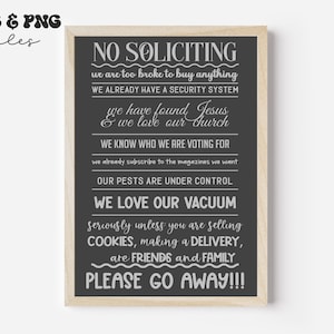 Aucun svg de signe de sollicitation, aucun svg de sollicitation, svg de signe de porche, svg de signe de ferme, svg drôle d’aucun racolage