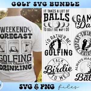 Golf SVG Bundle, Golf spielen svg, Golf Shirt svg, Golf Zitat svg, lustige Golf svg, Golf Liebhaber svg, Vatertag svg