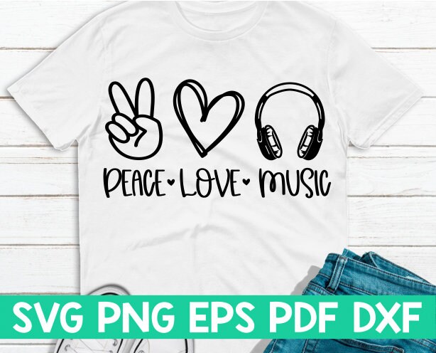 うのにもお得な Peace Singapore Etsy - Music Love トップス