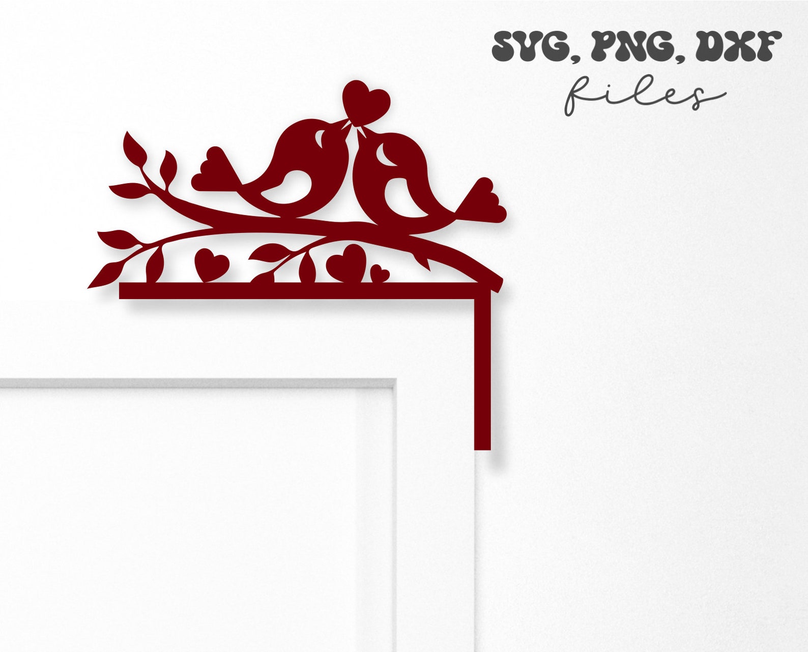 Valentines Door Corners SVG Bundle Valentine's Day Svg Etsy