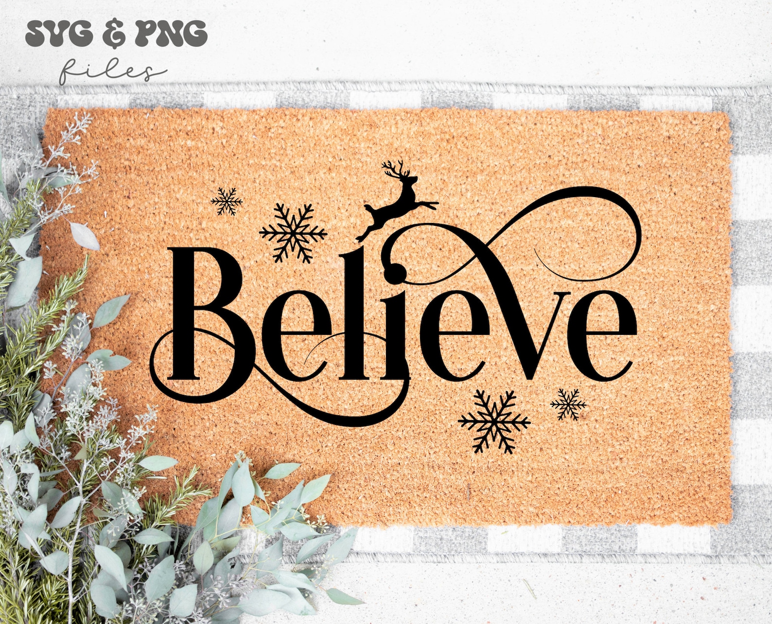 Christmas Doormat Svg Bundle Christmas Door Mat Svg Winter Etsy