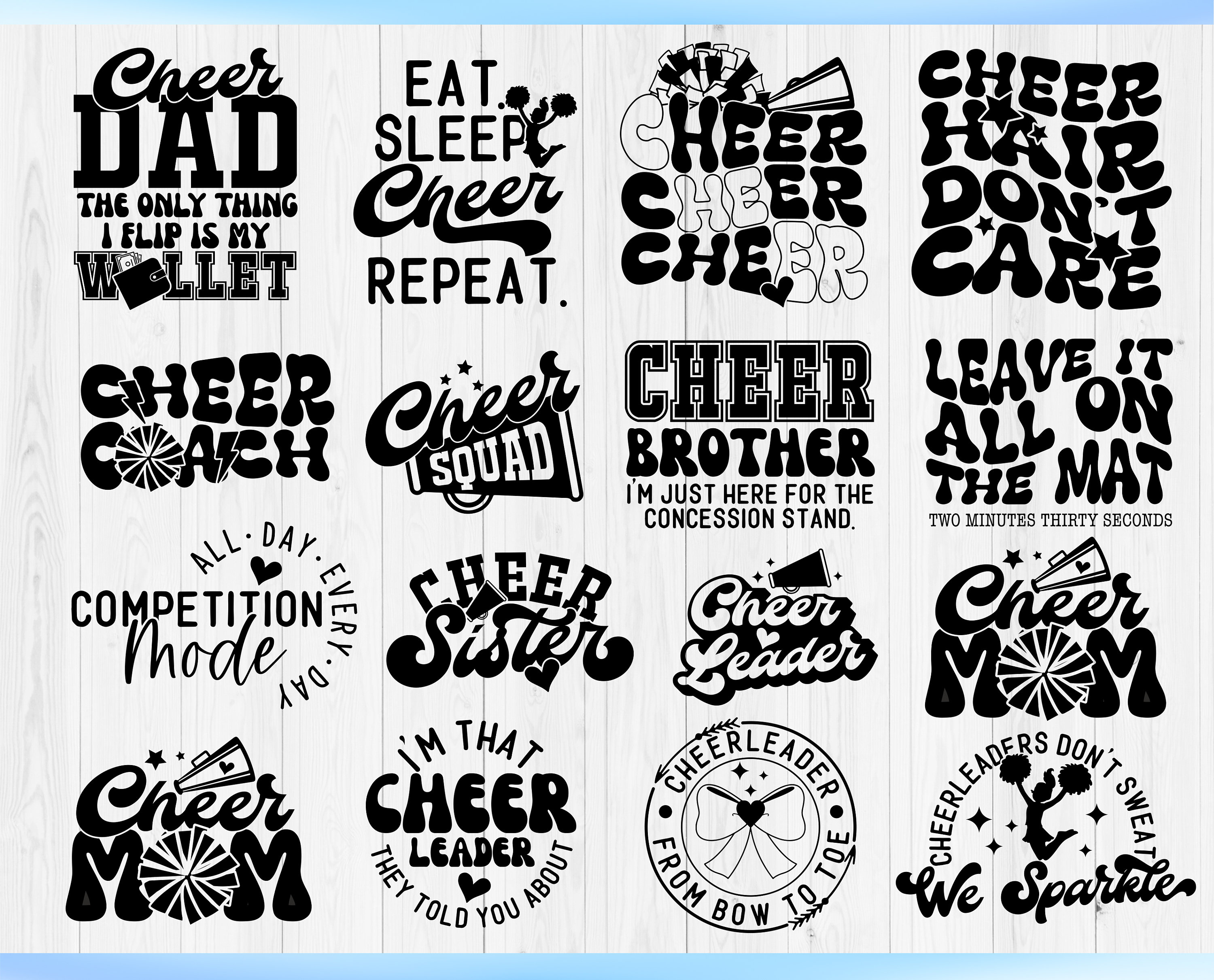 Cheer SVG Bundle, Cheer SVG PNG, Cheer Svg for Shirt, Cheer Mom Svg ...