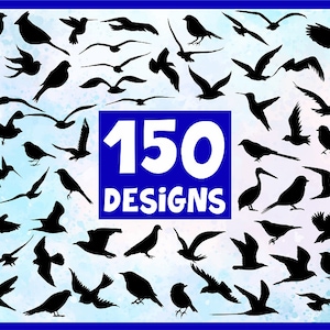 Oiseaux svg, oiseaux bundle svg, fichiers svg oiseaux pour cricut, silhouette d’oiseaux, oiseaux clipart, svg oiseaux volants, oiseaux volants coupe fichiers