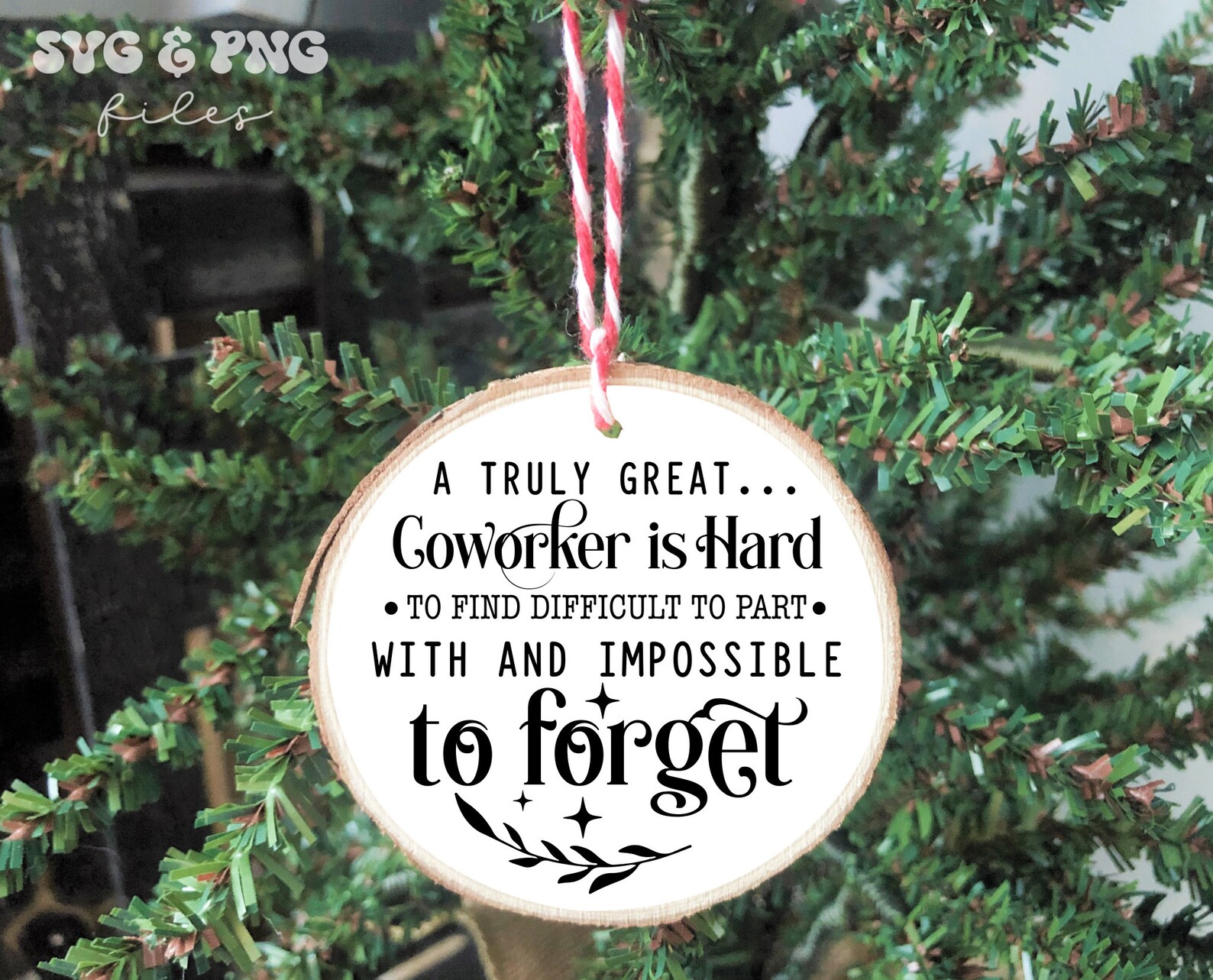 Coworker Christmas Ornaments SVG Bundle, Funny Coworker Gift Svg ...