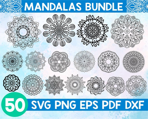 Download Mandala Svgmandalas Svgmandala Svg Files For Cricutmandala Etsy