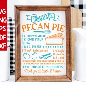 Bundle Recipe Svg,farmhouse Kitchen Svg,bundle Recipe Cut File ...