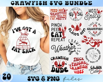 Crawfish SVG Bundle, Crawfish Boil svg, Crawfish Shirt svg, Belle Of The Boil svg, Crawfish Season svg