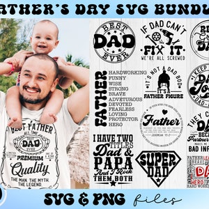 Pacote SVG do Dia dos Pais, Presente para o papai svg, Papai, o homem, o mito, a lenda svg, Melhor pai svg, Camisa engraçada do papai svg, Super papai svg