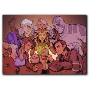 Vox Machina ‘Chenga’ A4 Print