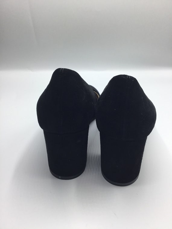 UNWORN Hobbs London Black suede leather Pumps Hee… - image 3