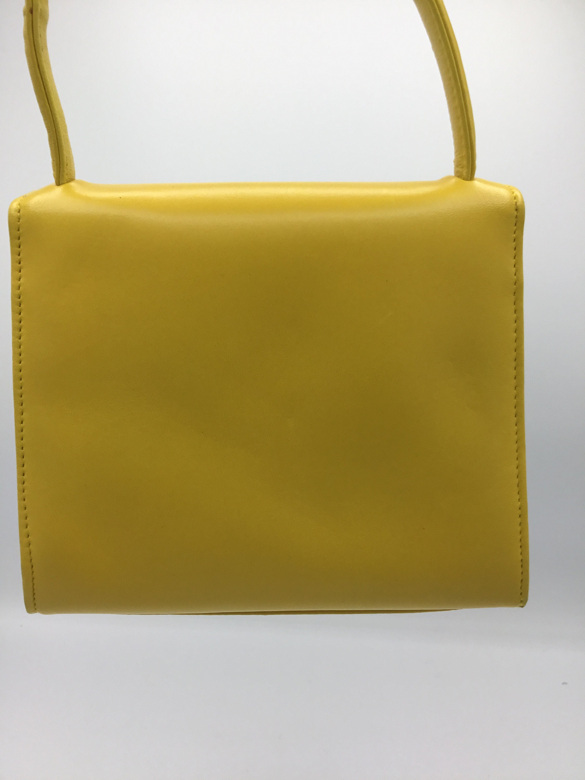 Channel RARE Mini Handbag Worn Once Mint/ Yellow... - Etsy