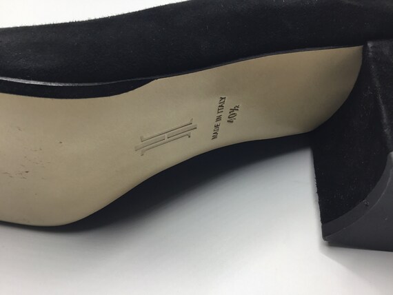 UNWORN Hobbs London Black suede leather Pumps Hee… - image 4